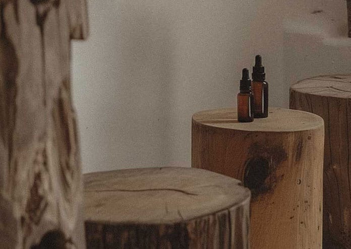 creative-brands-shop A boutique shop with bottles to sale representing creative brands that Velvet Fern Creative represents